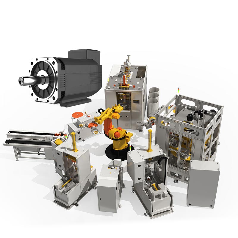 Stator Production line,automatic stator manufacturing line,sevo motor stator production line,motor manufacturing line