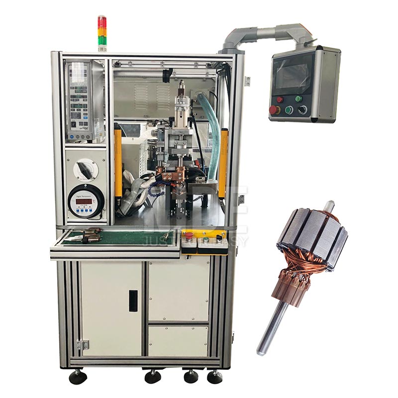 Automatic Motorcycle DC Motor Commutator Spot Welding Machine