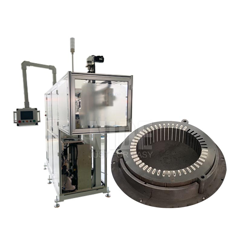 Auto hairpin motor O-slot stator paper inserting machine
