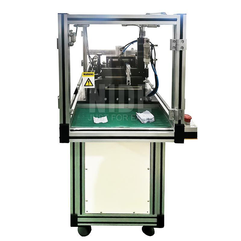 DC motor insulation paper cutting machine with punching hole