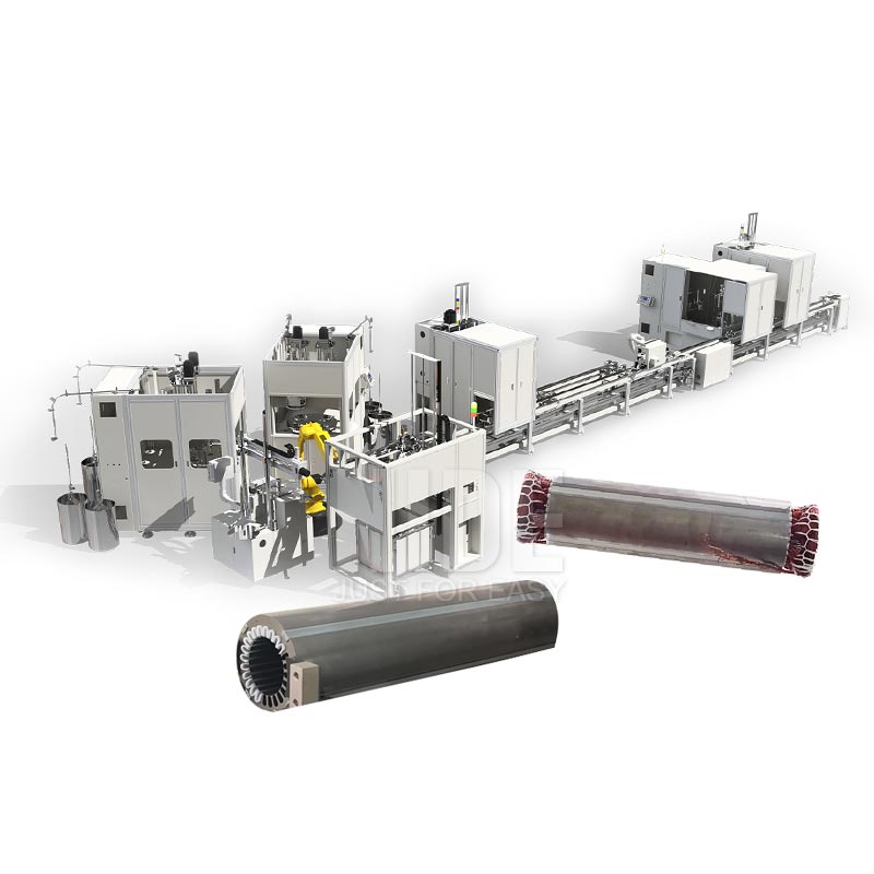 motor manufacturing solution,stator production line,automatic motor assembly line