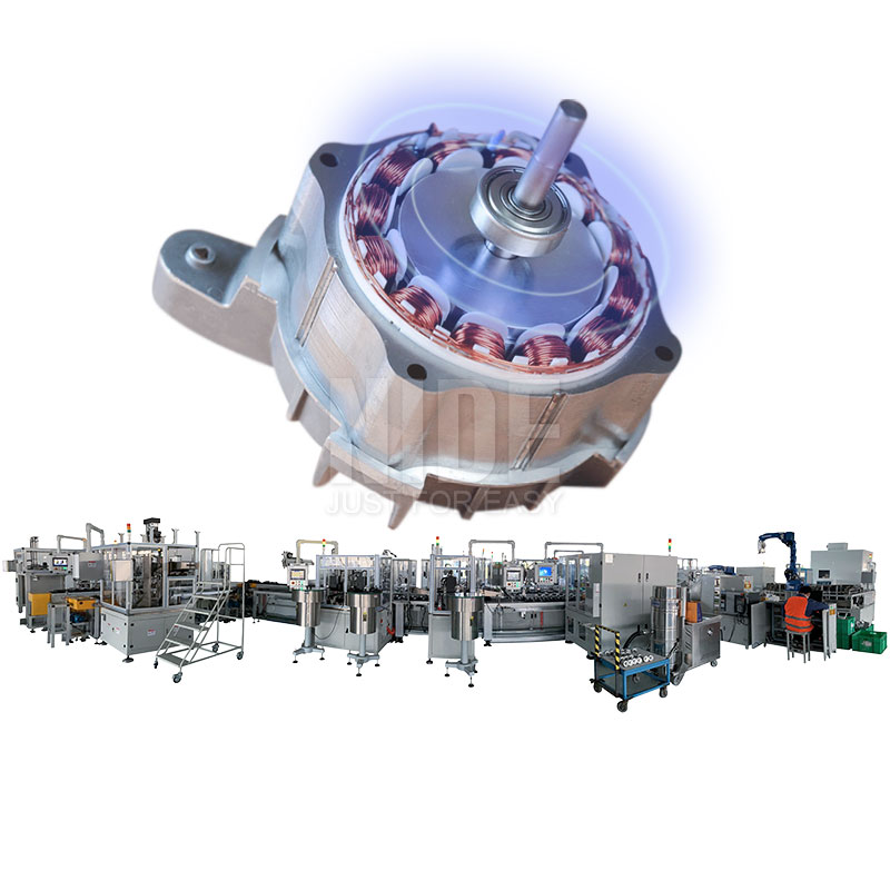 Automatic BLDC Motor Production Assembly Line
