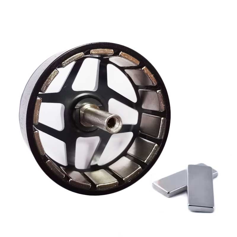 UAV Brushless Motor Engine NdFeB Magnet For Drone Motor