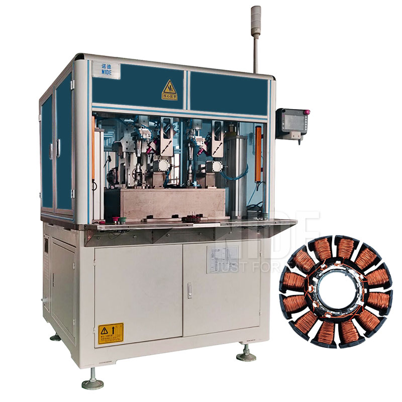 Automatic EV Motor External Armature Coil Winding Machine